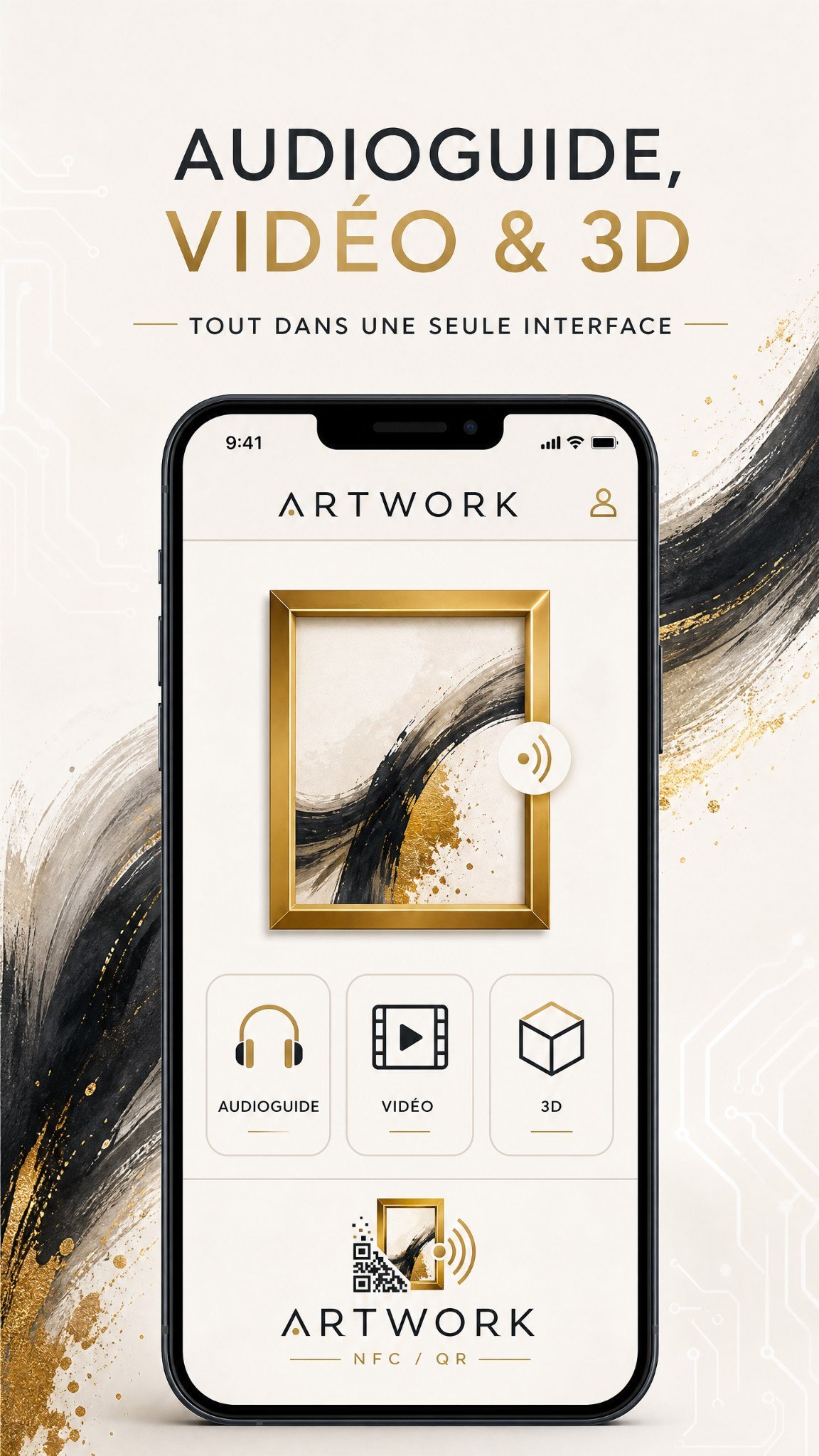 Audioguide Vidéo 3D ARTWORK